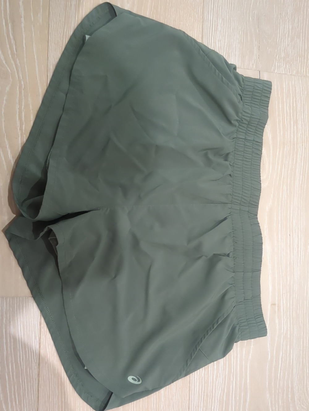 Asics Olive Green Women's Running Shorts